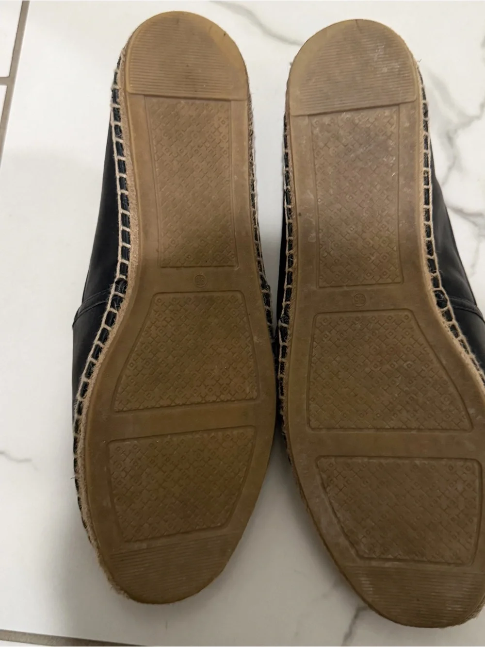 Tory Burch Black Women’s Espadrille Slip-Ons